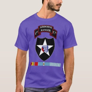 T-shirt 1ère Infanterie Co 2e ID SSI w KOREA SVC X