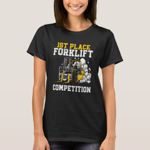 T-shirt 1ère place Forklifts Concours d'Entrepôt Certifié