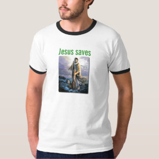T-shirt 1jesus_saves, Jésus économise