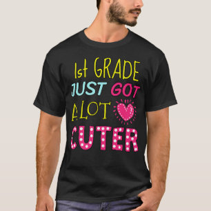 T-shirt 1re année Retour à l'école Enseignants et élèves P