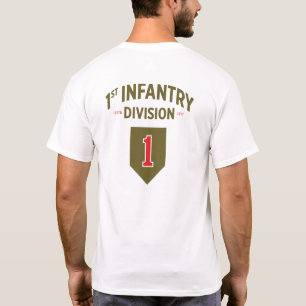 T-shirt 1re division d'infanterie T-Shi militaire des État