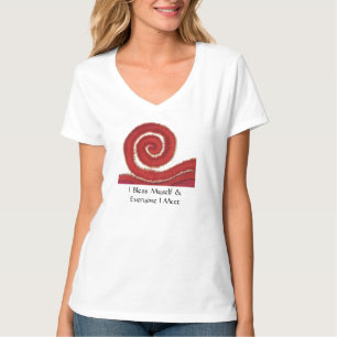 T-shirt 1st-Root Chakra#1 : L'Argent-Je se bénissent…