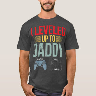 T-shirt 1st Time Dad EST 2022 Nouveaux premiers pères Jeu 