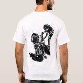 T-shirt 1wheelfelons tirés par la main, établissent votre (Dos)