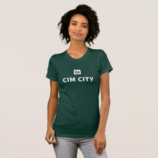T-shirt 1x Women's thé « CIM ville "