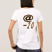 T-SHIRT @-20 (Dos)