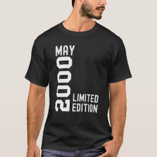 T-shirt 2000 Mai Bonne fête d'anniversaire