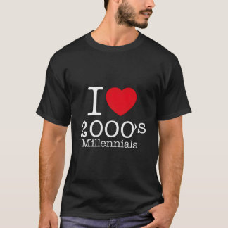 T-shirt 2000'S Millennials Generation Are Here Illustratio