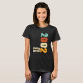T-shirt 2002 2002 Naissance 2002 (Devant entier)