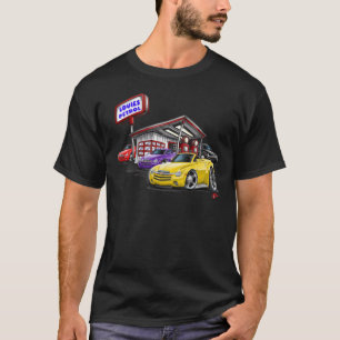 T-shirt 2003-06 scène de station service de SSR