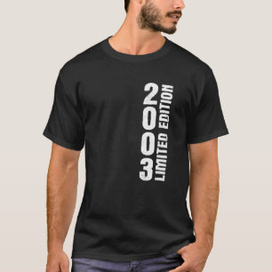 T-shirt 2003 20e édition du 20e anniversaire Premium