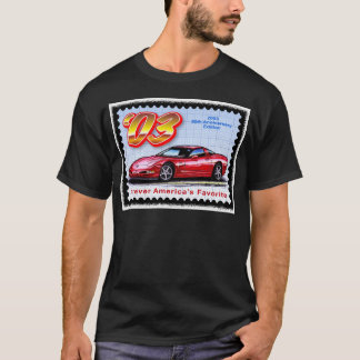 T-shirt 2003 cinquantième anniversaires Corvette
