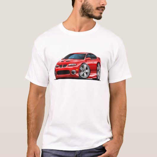 T-shirt 2004-06 voiture de rouge de GTO (Devant)