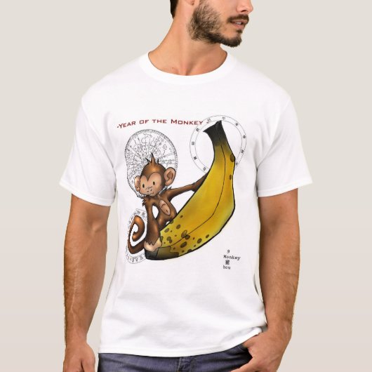 T-shirt 2004 ans du singe ! (Devant)