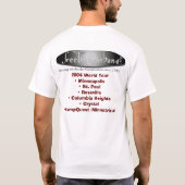 T-shirt 2004 de FreeThoughtBand (Dos)