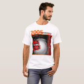 T-shirt 2005 ans de l'ouragan (Devant entier)