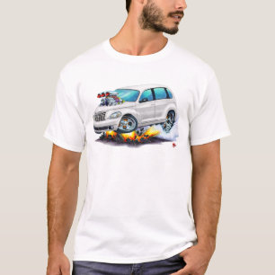 T-shirt 2008-10 voiture de blanc de croiseur de pinte