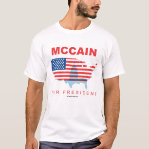 T-shirt 2008 de John McCain/T-shirts de John