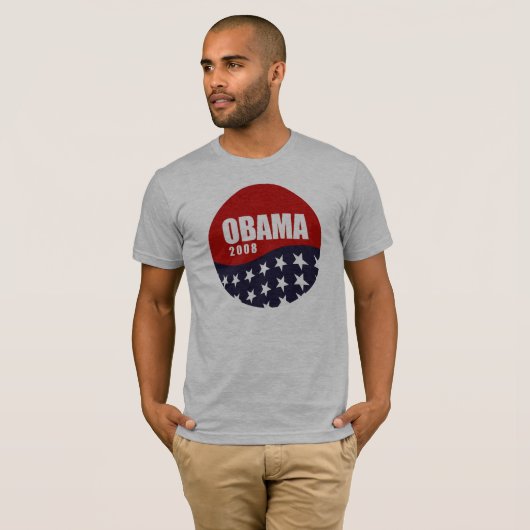 T-shirt 2008 d'Obama (Devant entier)
