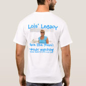 T-shirt 2008 du legs de Lois (Dos)