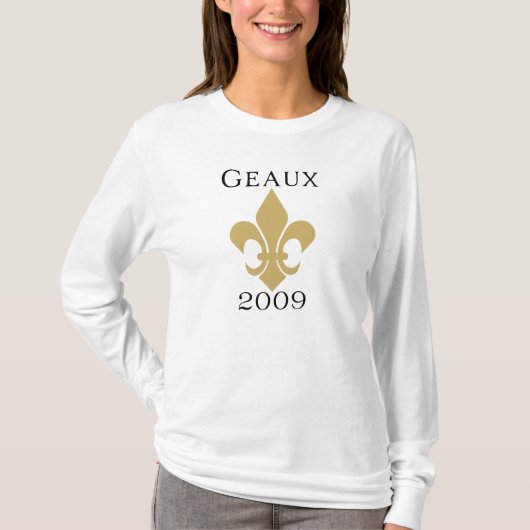T-shirt 2009 de Geaux (Devant)
