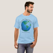 T-shirt 2009 de jour de la terre (Devant entier)