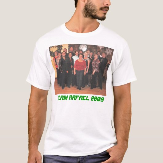 T-shirt 2009 de Rafaël d'équipe (Devant)