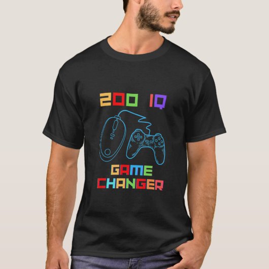 T-shirt 200 Joueur Iq Changer de compétences objectif idéa (Devant)