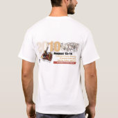 T-shirt 2010 blanc d'unité (Dos)