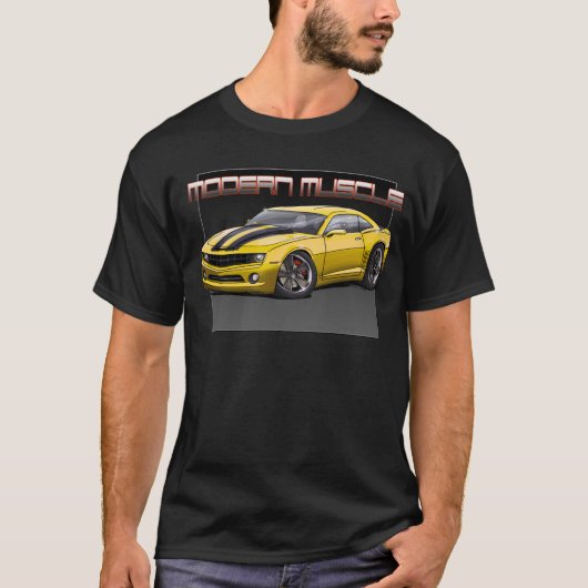 T-shirt 2010_Camaro_Yellow (Devant)