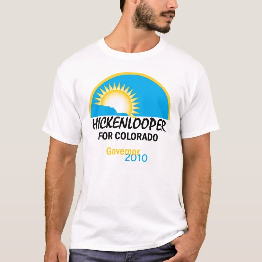 T-shirt 2010 de Hickenlooper (Devant)