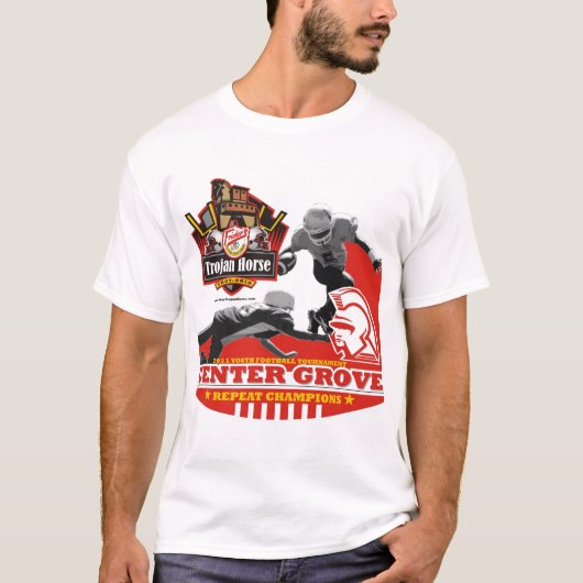 T-shirt 2011 - Champions centraux de Trojan Horse de (Devant)