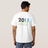 T-shirt 2011 de NRW (Dos entier)