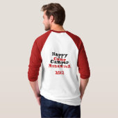 T-shirt 2012 - 2 de Runamuck du camp du cricket (Dos entier)
