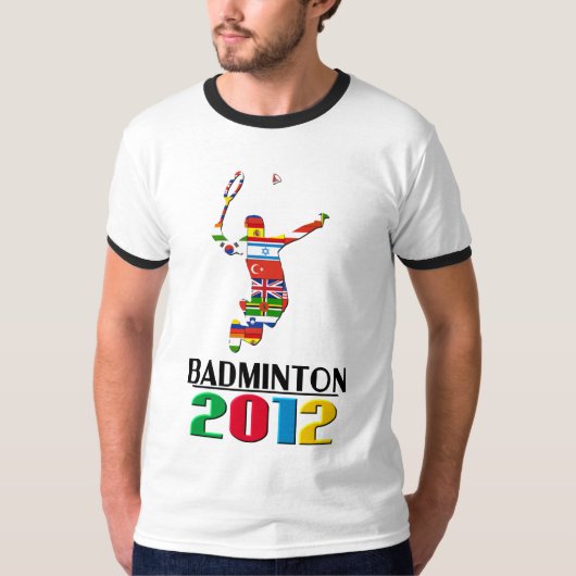 T-shirt 2012 : Badminton (Devant)