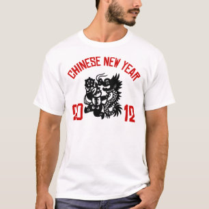 T-shirt 2012 chinois de nouvelle année