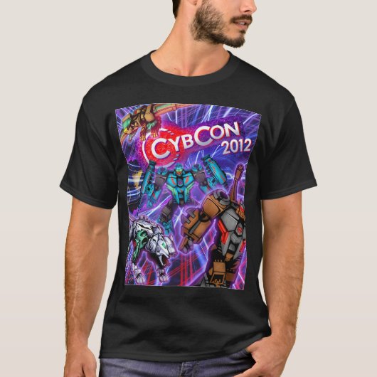 T-shirt 2012 de CybCon (Devant)
