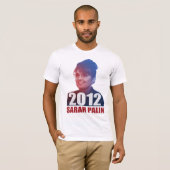 T-shirt 2012 de Palin - customisé (Devant entier)