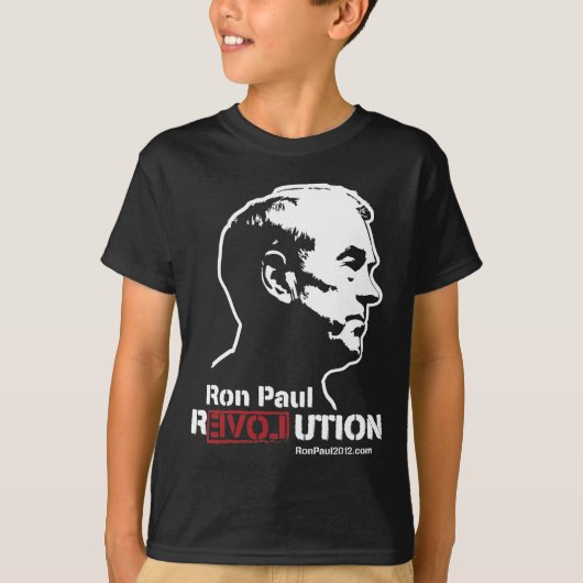 T-shirt 2012 de révolution de Ron Paul (Devant)