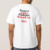 T-shirt 2012 de Runamuck du camp du cricket (Dos)