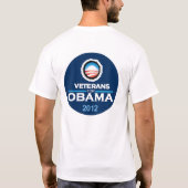T-shirt 2012 d'Obama (Dos)