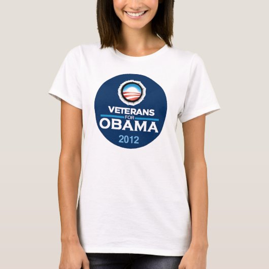 T-shirt 2012 d'Obama (Devant)