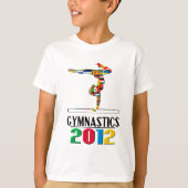 T-shirt 2012 : Gymnastique (Devant)