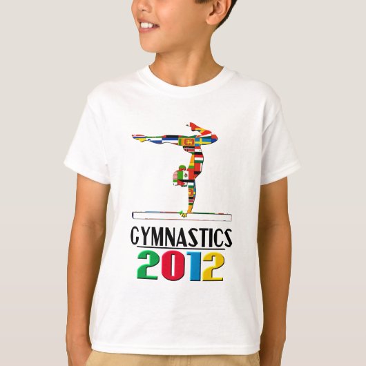 T-shirt 2012 : Gymnastique (Devant)