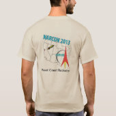 T-shirt 2013 de NARCON (Dos)