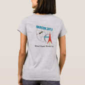 T-shirt 2013 du NARCON des femmes (Dos)