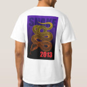 T-shirt 2013snake(a) (Dos)