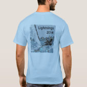 T-shirt 2014 de foudres de voile (Dos)