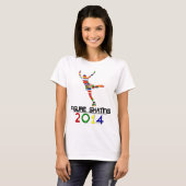 T-shirt 2014 : Patinage artistique (Devant entier)