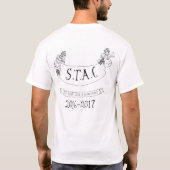 T-shirt 2016-2017 du STAC des hommes (Dos)